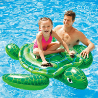 INTEX 57524 tortues de mer enfants gonflable bébé enfants sauveteur natation flotteur jouet piscine accessoires et jouets