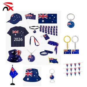 Флаг Австралии: брелок, панама, браслет, настольный флаг, навесной флаг для футболок — для избирателей и фанатов - Product Image 1