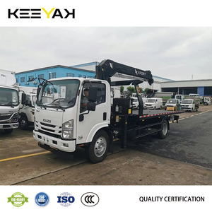 Camión de Remolque Profesional ISUZU con Grúa Telescópica Integrada y Plataformas Deslizantes para Diversos Rescates en Carretera - Product Image 4
