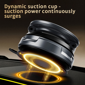360 Rotation Foldable Super Strong Magnetic <b>Car</b> Mount Ultra Thin Vacuum Suction Mobile Holder For Airplane Travel <b>Bed</b> - Product Image 3