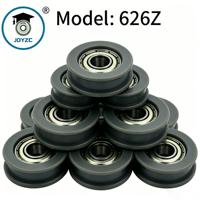 Poulie à gorge plate en acier POM 626 de haute qualité 28*24*8.8*5, capacité de charge lourde, durable, faible bruit, personnalisation OEM en nylon
