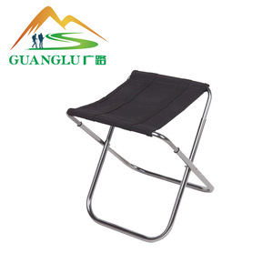 Guanglu Folding Chair Aluminum Alloy Portable Outdoor Camping Fishing Stool With <b>Backrest</b> Rectangular 48x24x23cm - Product Image 3
