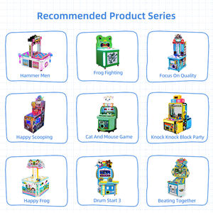 Juegos recreativos operados con monedas Funspace para <span class=keywords><strong>2</strong></span> jugadores, juego de golpear para niños, máquina de juego Whac-a-mole con premios. - Product Image 5