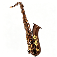 Professional H85 Brass Tenor Saxophone Eb Rolled Tone Hole High Quality Wind Instrument