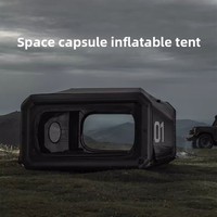 Tente gonflable légère de type capsule spatiale, très populaire sur internet, abri de camping extérieur portable à ouverture rapide et imperméable