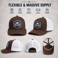 Casquettes Trucker en Maille avec Logo Découpé au Laser, Casquettes de Haute Qualité, Broderie Personnalisée, Casquettes de Baseball Respirantes – Fabricant