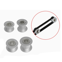 Poulie de courroie synchrone 2GT pour imprimante 3D, 16 à 40 dents, entraînement de moteur pas à pas, poulie de courroie de distribution GT2