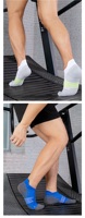 Printemps été hommes Logo personnalisé boîte emballage décontracté coussin cheville court course athlétique nylon sport entraînement chaussettes
