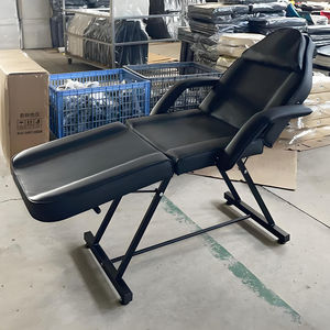 Moderno de lujo negro ajustable de cuero sintético portátil multifuncional salón mesa de masaje cama Silla de belleza para Hotel - Product Image 5
