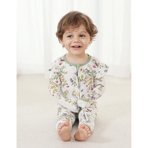 Mono de Manga Larga para Bebé BambooBud, Mono de Viscosa de Bambú para Bebés, Niños Pequeños y Recién Nacidos, Talla 2T, Ropa de Dormir Suave - Product Image 4