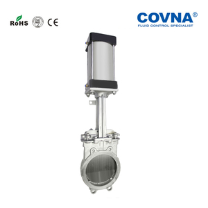 วาล์วเกตแบบมีใบมีดลม COVNA B2Bclearance Sale รุ่น AC220V DN50 ผลิตจากสแตนเลส 304 มาตรฐาน ANSI - Product Image 5