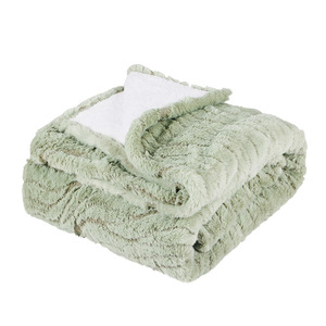 Tùy Chỉnh Mềm Mại Và Ấm Áp Cao Cấp Fluffy Pet Dog Sherpa Lông Cừu Chăn Mèo Chăn Con Chó Chăn Xe - Product Image 1