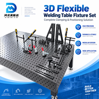 Meisida Nouvelle Station de Soudage Modulaire Flexible 3D Haute Précision, Plateforme de Fixation en Acier Nitruré Q355, Taille Personnalisée, Sans Soudure