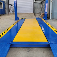 Ascenseur de voiture à 4 poteaux Parking Double Decker Parking 4000kg 2.2m Ascenseur de voiture Parking Lifter