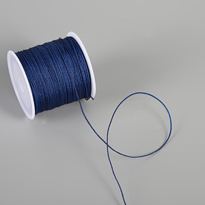 Cordon tressé en <span class=keywords><strong>nylon</strong></span> 0,8 mm, 50 m/bobine, plus de 70 couleurs, fil résistant à la décoloration pour la fabrication de bijoux, fil à perler pour bracelet, artisanat DIY, vente en gros - Product Image 4