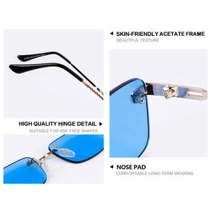 2025 firmati classici <span class=keywords><strong>occhiali</strong></span> <span class=keywords><strong>da</strong></span> <span class=keywords><strong>sole</strong></span> senza montatura donna uomo taglio diamante italia ispirato <span class=keywords><strong>occhiali</strong></span> <span class=keywords><strong>da</strong></span> <span class=keywords><strong>sole</strong></span> di lusso <span class=keywords><strong>400</strong></span> - Product Image 3