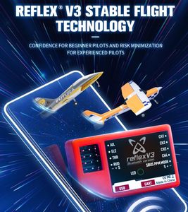 Controlador de Vuelo FMS Reflex V3 con Estabilizador de Giroscopio y Control Remoto para Aviones RC de Ala Fija - Product Image 4