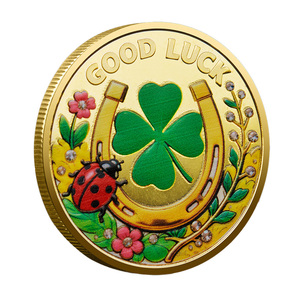 Moneda Conmemorativa de Mónaco de Alta Calidad, Metal Esmaltado en Dos Colores, 7 Dados, Elementos de Póker, Colección, Decoración, Regalo - Product Image 5