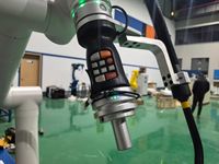 Robot collaboratif de soudage MIG, échantillon gratuit, test de soudage avant commande, vérification de la qualité du cobot, usine Surcar