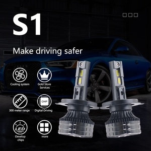 Sanvi Super Bright LED Headlight Bulbs New Design S1 116W/Pair 12V H4 H7 H11 Universal Led Headlights Factory Price Hot Sale - Product Image 3
