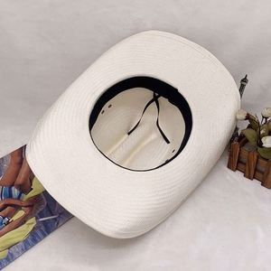 Hot Sale Panama <b>Hat</b> Sun Protection Western Sombreros Paper Cowboy <b>Straw</b> <b>Hat</b> Outdoor Casual Unisex - Product Image 6