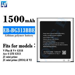 EB-BG313BBE 1500mAh G318 Ace 4 LTE G313 <span class=keywords><strong>J1</strong></span> <span class=keywords><strong>mini</strong></span> premier 2016 V2 J106 Mobile batterie de téléphone pour <span class=keywords><strong>Samsung</strong></span> <span class=keywords><strong>Galaxy</strong></span> V Plus - Product Image 3