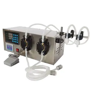 Semi Automatic Electric Peristaltic Pump Lotion Oil Beverage Juice Perfume Bottle Sticky Liquid Filling Machine