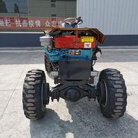 1-tons mini diesel palmolie transport betonkipper 4WD palmvruchtentractor met kerncomponenten voor landbouwlocaties