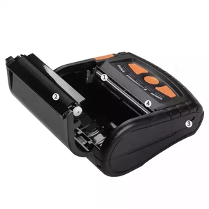 เครื่องพิมพ์ฉลากพกพา <span class=keywords><strong>Gprinter</strong></span> PT-380 ขนาด 80 มม. เชื่อมต่อบลูทูธ แบบพิมพ์ความร้อนโดยตรง เครื่องพิมพ์บาร์โค้ดแบบมือถือ - Product Image 2