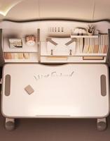 AILICHEN Ensemble bureau et chaise d'étude réglable pour ordinateur ou écriture Durable et confortable