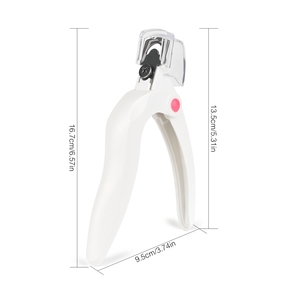 Cortauñas Acrílico Ajustable KADS con Recolector de Puntas Desmontable, Herramienta de Manicura con Cuchilla de Acero Inoxidable para Uñas Postizas - Product Image 5