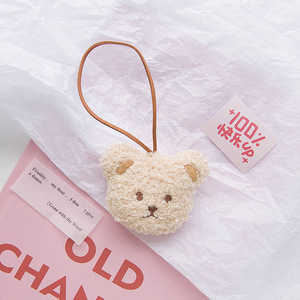 Mignon dessin animé en peluche ours poupée <span class=keywords><strong>sac</strong></span> à <span class=keywords><strong>dos</strong></span> ornement enfant nom étiquettes étiquette d'identification pour bébé cartable bagages pépinière enfants nom étiquette - Product Image 6
