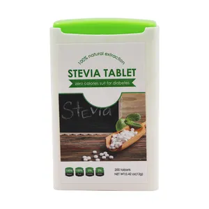 Private Labels Natural Sweeteners 0 Calorie Sugar Organic Stevia Extract Powder Without Erythritol Stevia Tablets