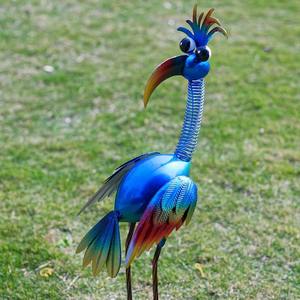 Estatua <span class=keywords><strong>de</strong></span> pájaro <span class=keywords><strong>de</strong></span> Metal <span class=keywords><strong>de</strong></span> estilo clásico para espacios al aire libre para patios Pasajes Jardines Terrazas Césped Adorno <span class=keywords><strong>de</strong></span> jardín - Product Image 6