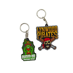 Porte-clés PVC personnalisé en caoutchouc souple 3D, en silicone et en chlorure de polyvinyle, pour merchandising d'anime et de convention, vente en gros - Product Image 5