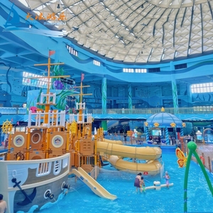 <span class=keywords><strong>Toboggan</strong></span> et aire de <span class=keywords><strong>jeux</strong></span> pour enfants d'amusement DALANG <span class=keywords><strong>avec</strong></span> toboggans FRP aire de <span class=keywords><strong>jeux</strong></span> commerciale intérieure et extérieure pour bateau pirate - Product Image 4