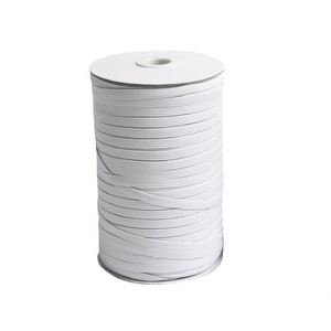 Braided Stretch High Elastic Cord 100% Polyester Woven Technique Elastic Band Costume Mask <b>Sewing</b> Supplies Rolled Webbing - Product Image 3
