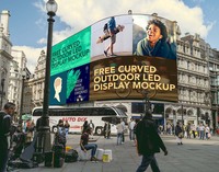 Mur vidéo LED incurvé P4, affichage publicitaire LED extérieur, magasin de détail, haute luminosité, LED flexible 4 mm, panneau d'affichage numérique LED