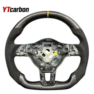 <span class=keywords><strong>Volant</strong></span> de direction YTcarbon entièrement en cuir style daim italien pour <span class=keywords><strong>Golf</strong></span> <span class=keywords><strong>6</strong></span> Polo GTI <span class=keywords><strong>GTD</strong></span> Jetta - Product Image 4
