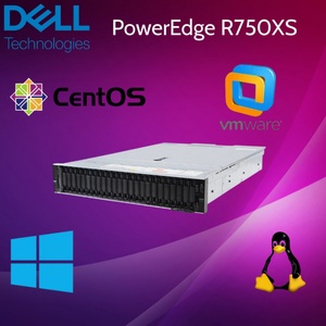 เซิร์ฟเวอร์ Dell PowerEdge R750xs ใหม่ พร้อมโปรเซสเซอร์ Intel Xeon หน่วยความจำ DDR4 64GB แบบ 2U Rackmount ระบบจ่ายไฟสำรอง 800W มีสินค้าในสต็อก - Product Image 4
