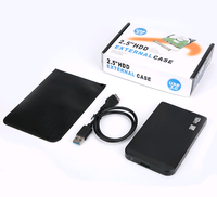 Custodia per custodia SATA HDD SATA ad alta velocità USB esterno 3.0 2.5 pollici disco rigido Docking Station materiale in alluminio SSD Case