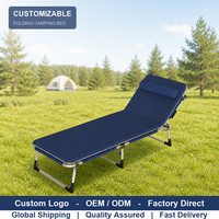 Lit pliant en métal, vente en gros d'usine, portable, gain de place, 194 cm, avec coussin rembourré, pour bureau et chambre
