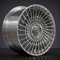 Jantes forgées sur mesure GW 20 21 22 pouces 5x112 5x130 finition miroir pour Rolls Royce Bentley Mercedes Maybach Classe S 6061-T6