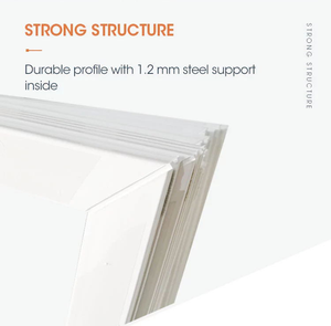 <span class=keywords><strong>Porte</strong></span> pliable <span class=keywords><strong>en</strong></span> plastique Simple et moderne, épaisseur de <span class=keywords><strong>2</strong></span>.2mm, portes d'extérieur - Product Image 3