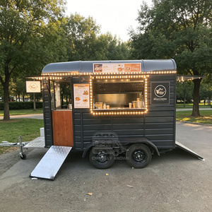Churros Food Trailer Mobile Coffee Trucks Food Van Truck Mobile Vending Truck Breakfast Cart Outdoor Food Cart Food Kiosk Cart - Product Image 2