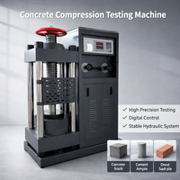 Machine d'essai de compression automatique pour béton 100T 200T 300T, machine d'essai de résistance à la compression du béton, machine d'essai de compression de cubes de béton