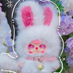 Mới bé ba thỏ dễ thương CP Cặp Nhân vật Anime đen trắng đối diện đôi tái sinh hộp mù - Product Image 2