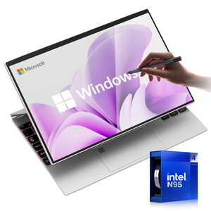 มีสินค้าในสต็อก แล็ปท็อปพกพาบางเฉียบขนาด 14 นิ้ว หน้าจอสัมผัส 16GB 256GB SSD คีย์บอร์ดเรืองแสง RGB ของใหม่ ราคาถูกที่สุด สำหรับนักเรียน - Product Image 1