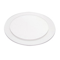 PC givré PS acrylique PMMA diffuseur feuille de cheminée/panneau/plaque pour lumière Led