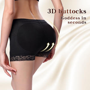 Panty Moldeador de Glúteos y Cintura Tallas Grandes, Transpirable, con <span class=keywords><strong>Relleno</strong></span>, Efecto Levantador y Control de Abdomen - Product Image 2